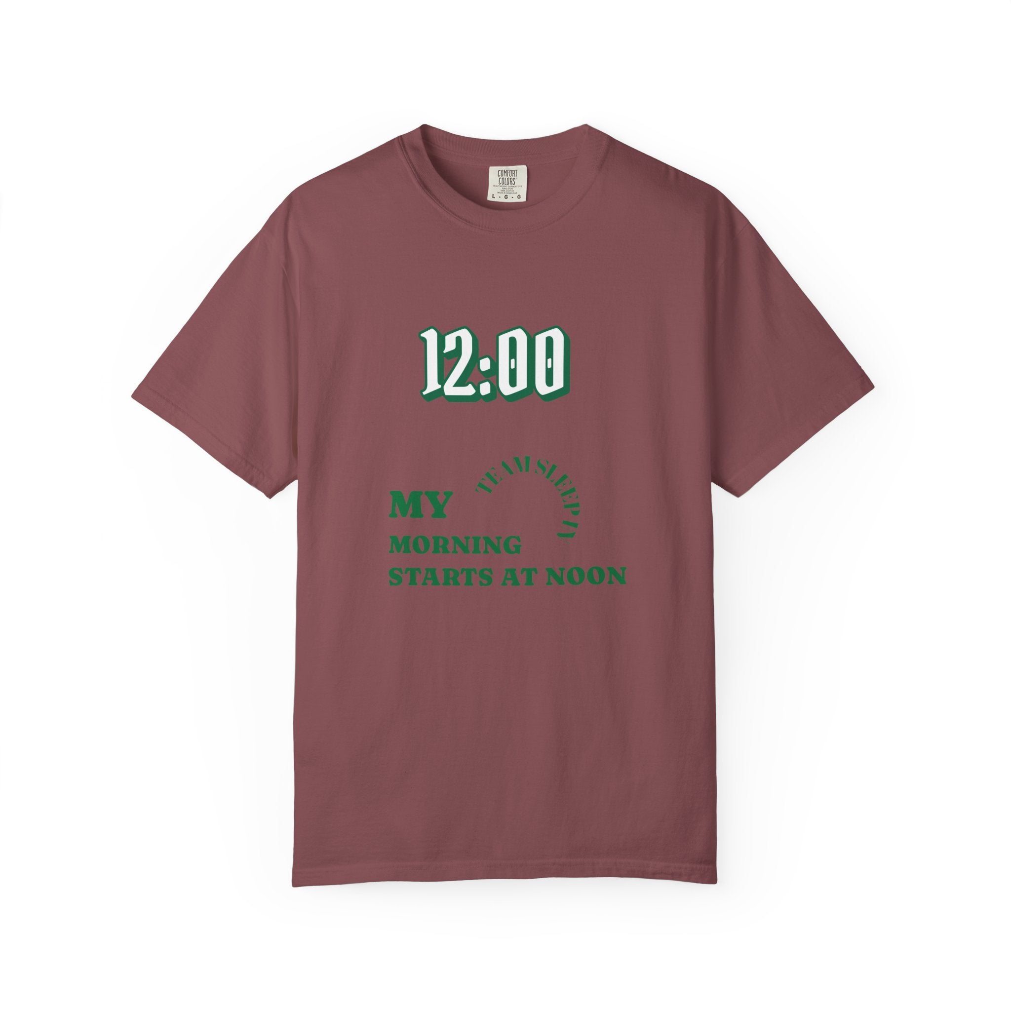 Brunch Vibes T-Shirt, Unisex Garment-Dyed Tee, Perfect for Lazy Mornings & Brunch Lovers, Gift for Foodies, Fun Weekend Wear|
