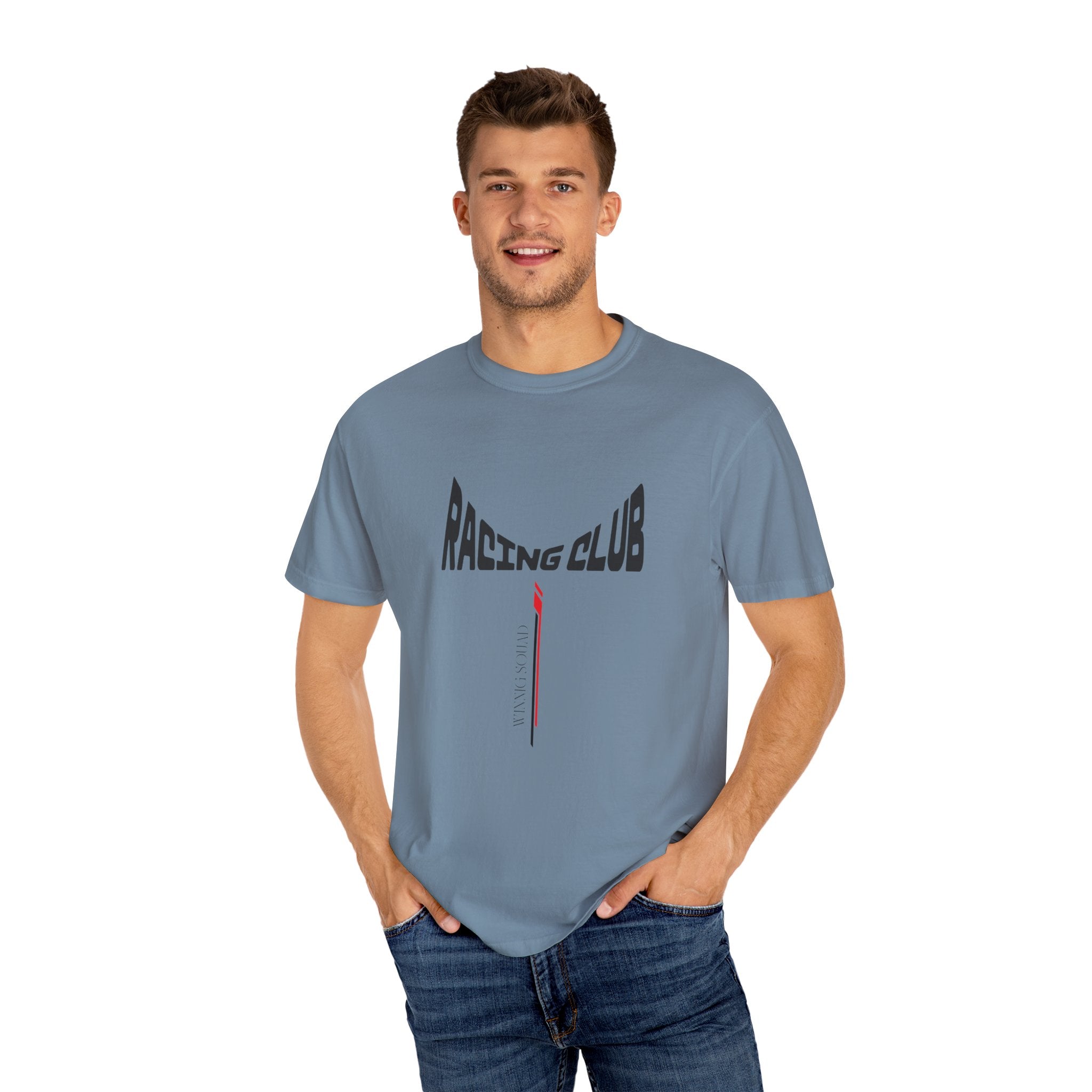 Racing Club T-shirt, Unisex Graphic Tee, Casual Wear, Sports Apparel, Birthday Gift, Vintage Style