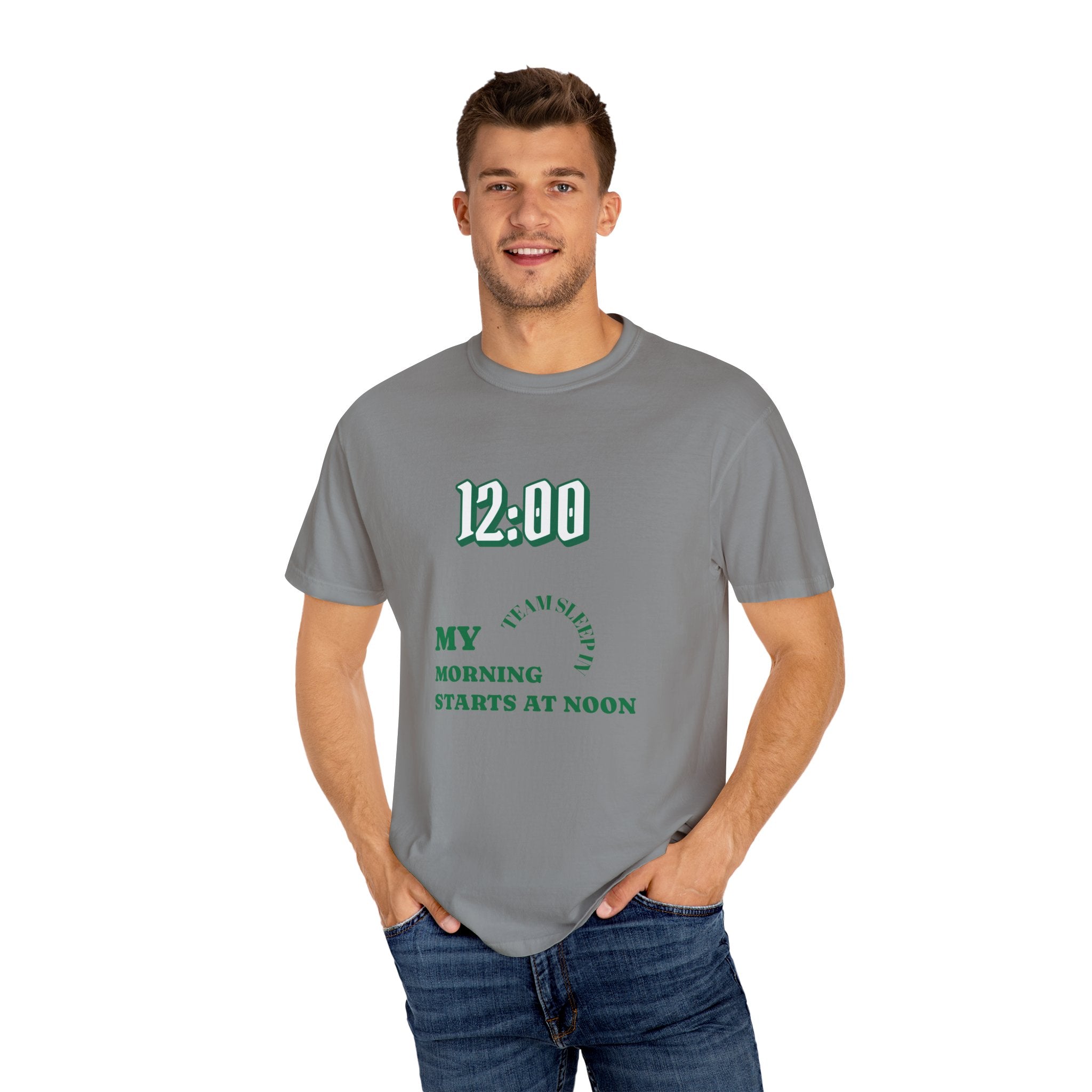 Brunch Vibes T-Shirt, Unisex Garment-Dyed Tee, Perfect for Lazy Mornings & Brunch Lovers, Gift for Foodies, Fun Weekend Wear|