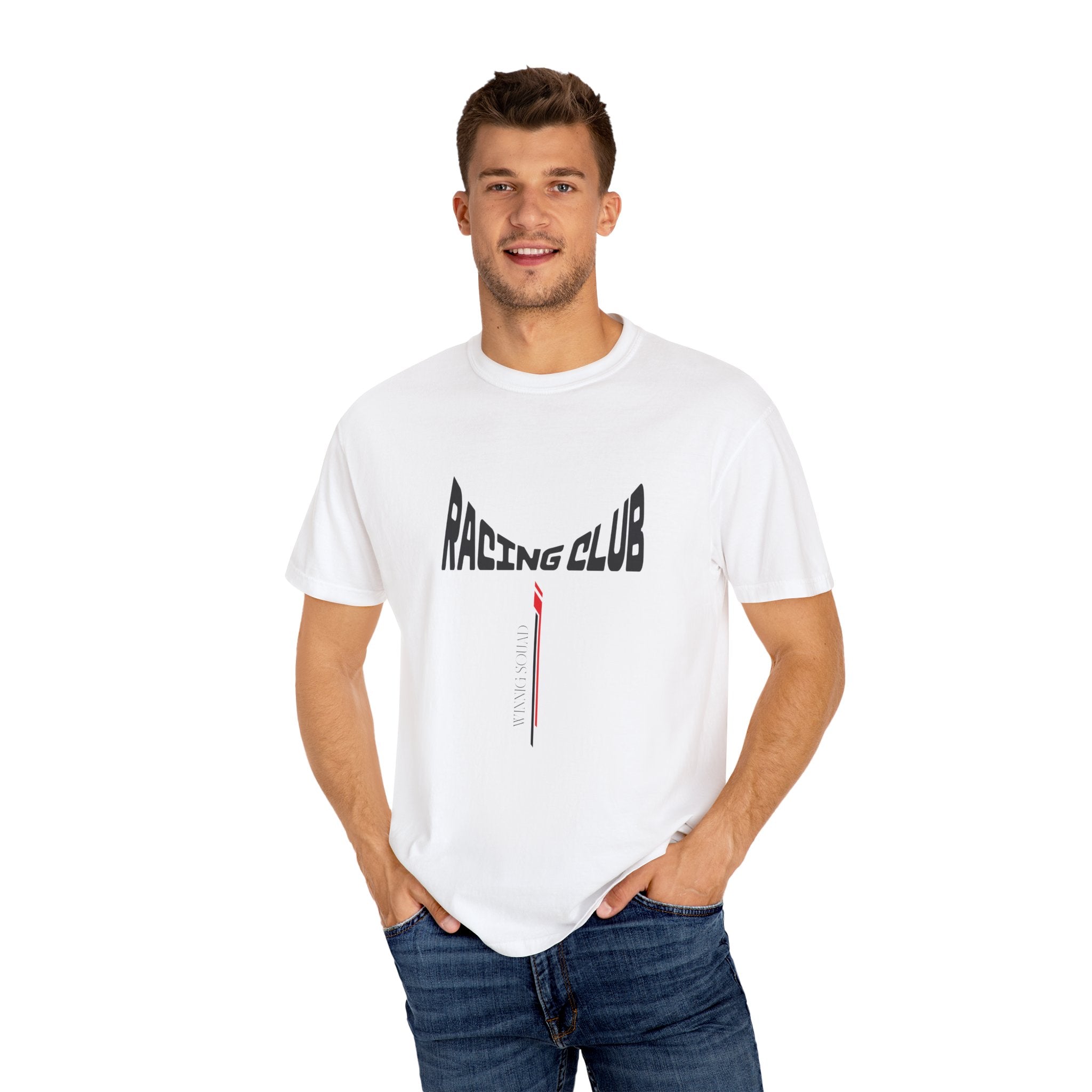 Racing Club T-shirt, Unisex Graphic Tee, Casual Wear, Sports Apparel, Birthday Gift, Vintage Style