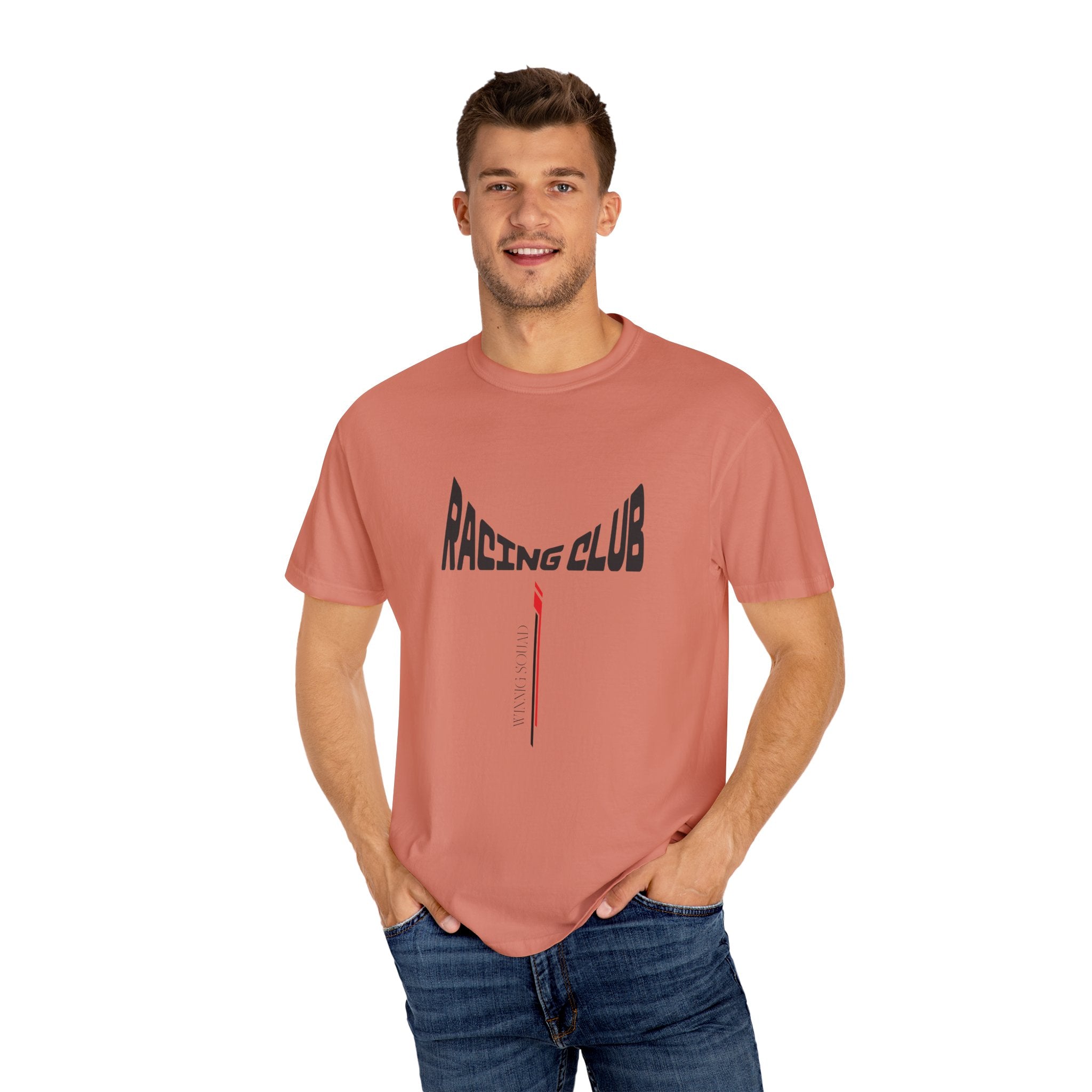 Racing Club T-shirt, Unisex Graphic Tee, Casual Wear, Sports Apparel, Birthday Gift, Vintage Style