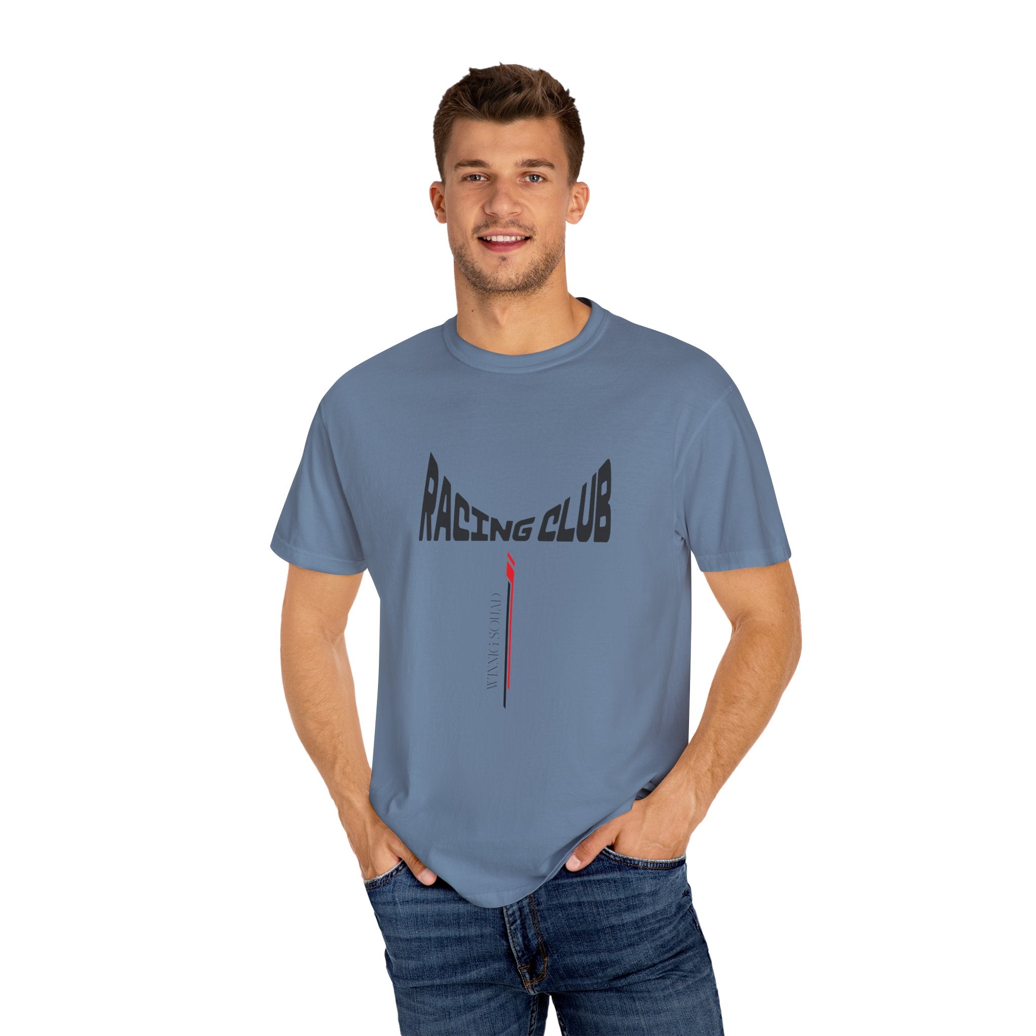 Racing Club T-shirt, Unisex Graphic Tee, Casual Wear, Sports Apparel, Birthday Gift, Vintage Style