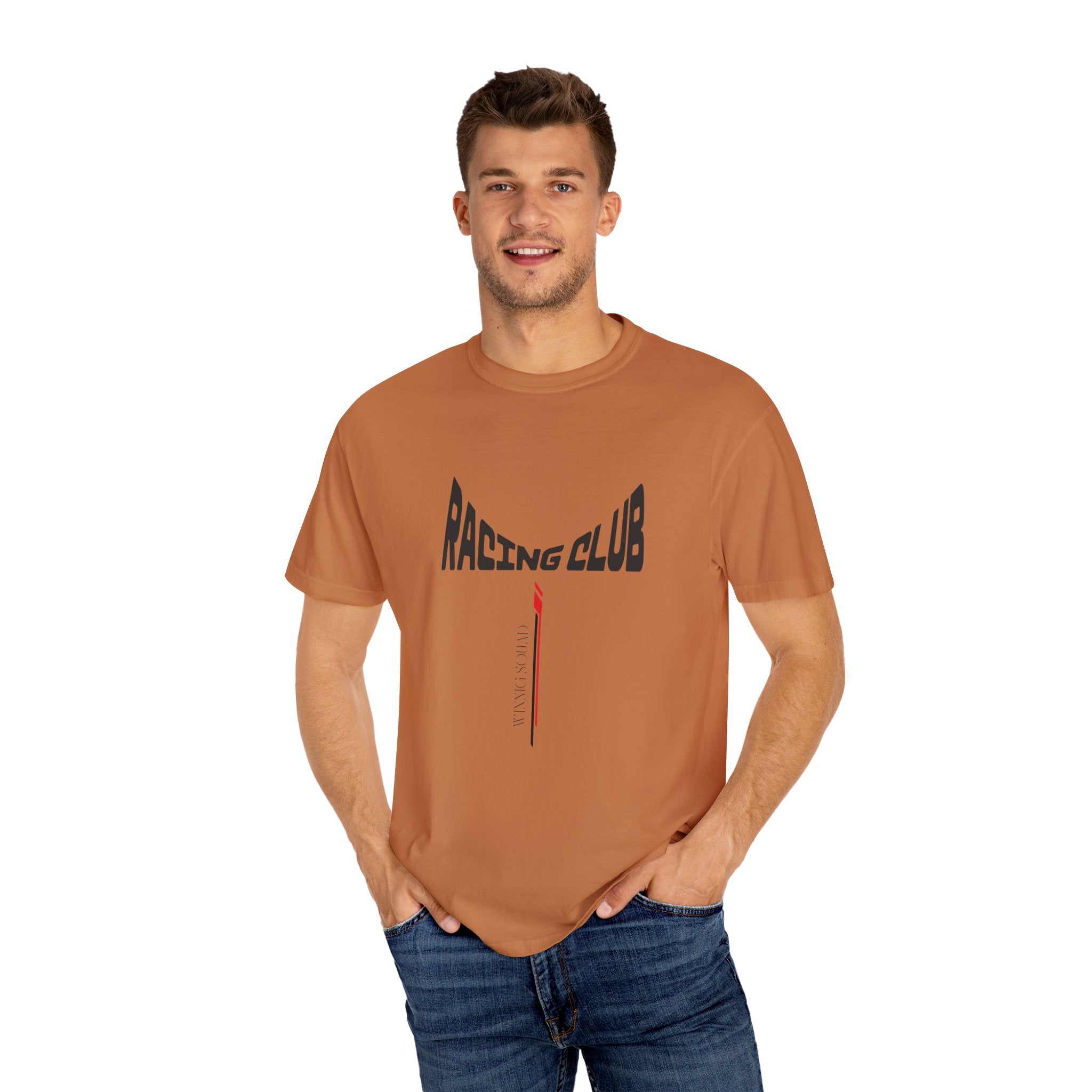 Racing Club T-shirt, Unisex Graphic Tee, Casual Wear, Sports Apparel, Birthday Gift, Vintage Style