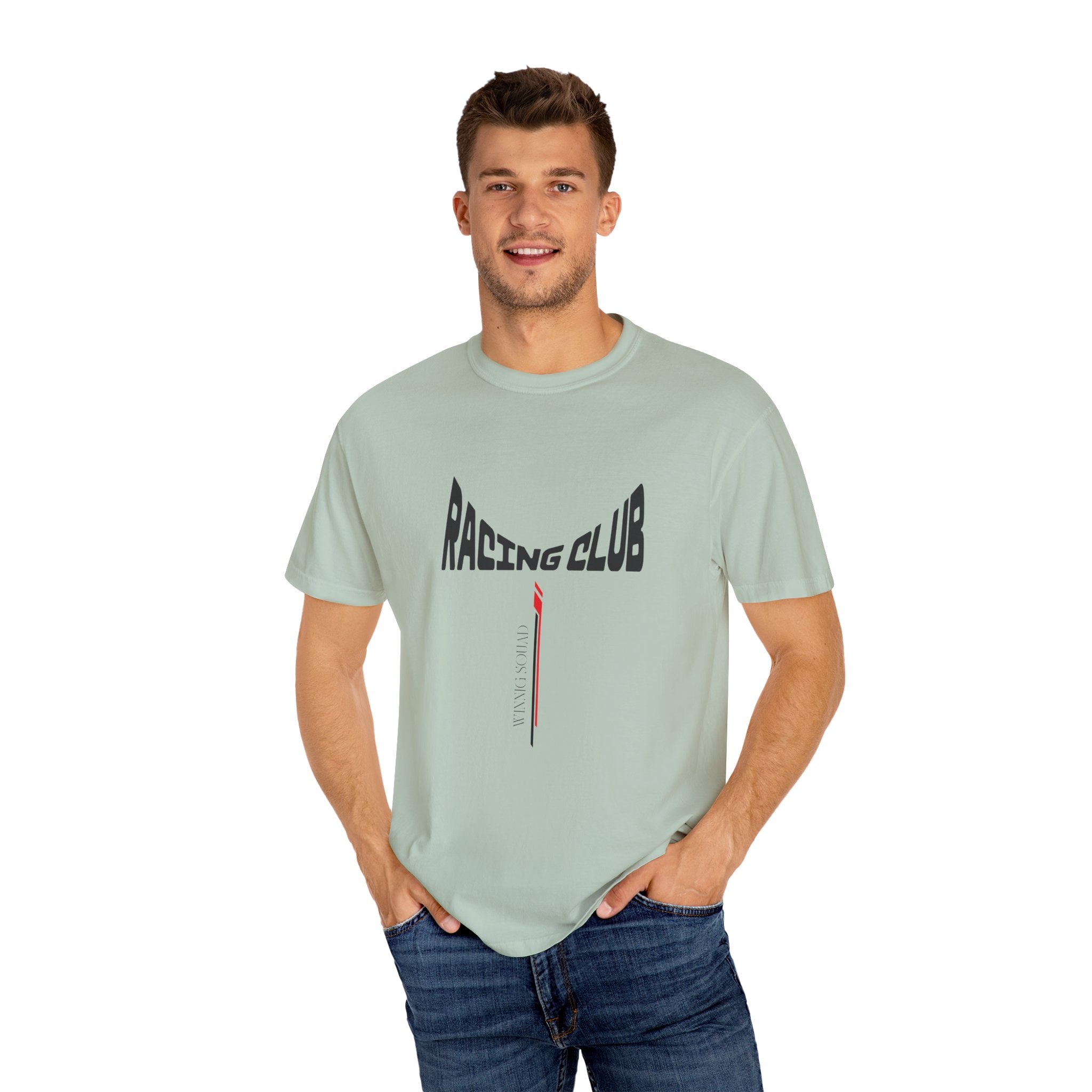Racing Club T-shirt, Unisex Graphic Tee, Casual Wear, Sports Apparel, Birthday Gift, Vintage Style