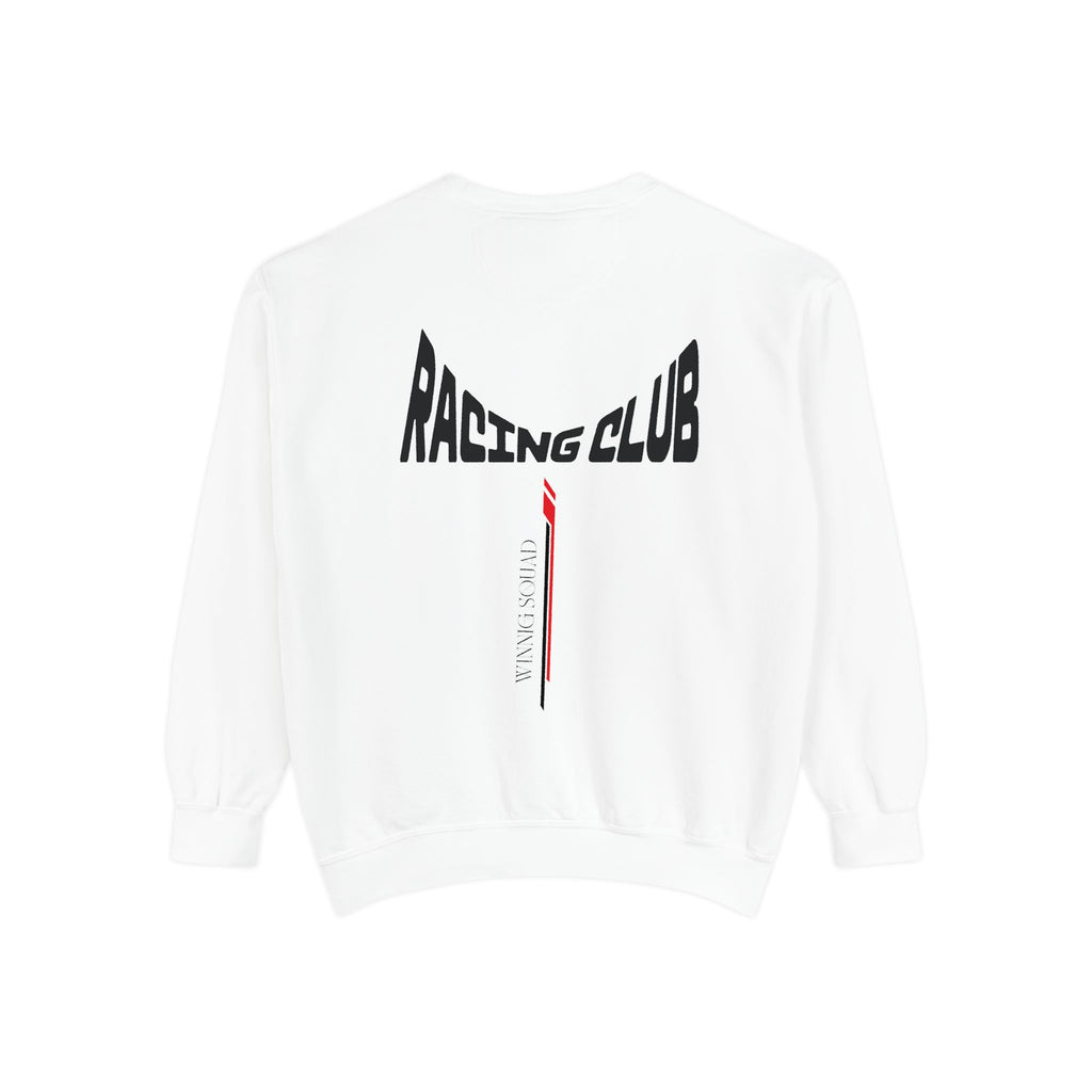 Racing Club Sweatshirt - Unisex Garment-Dyed Crewneck, Perfect for Motorsports Fans, Cozy Casual Wear, Gift for Racing Enthusiasts, [...]