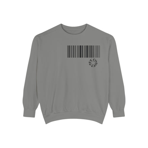 Barcode & Heartbeat Unisex Sweatshirt, Trendy Gift for Him/Her, Casual Wear, Cozy Loungewear, Perfect for Birthdays/Anniversaries/1