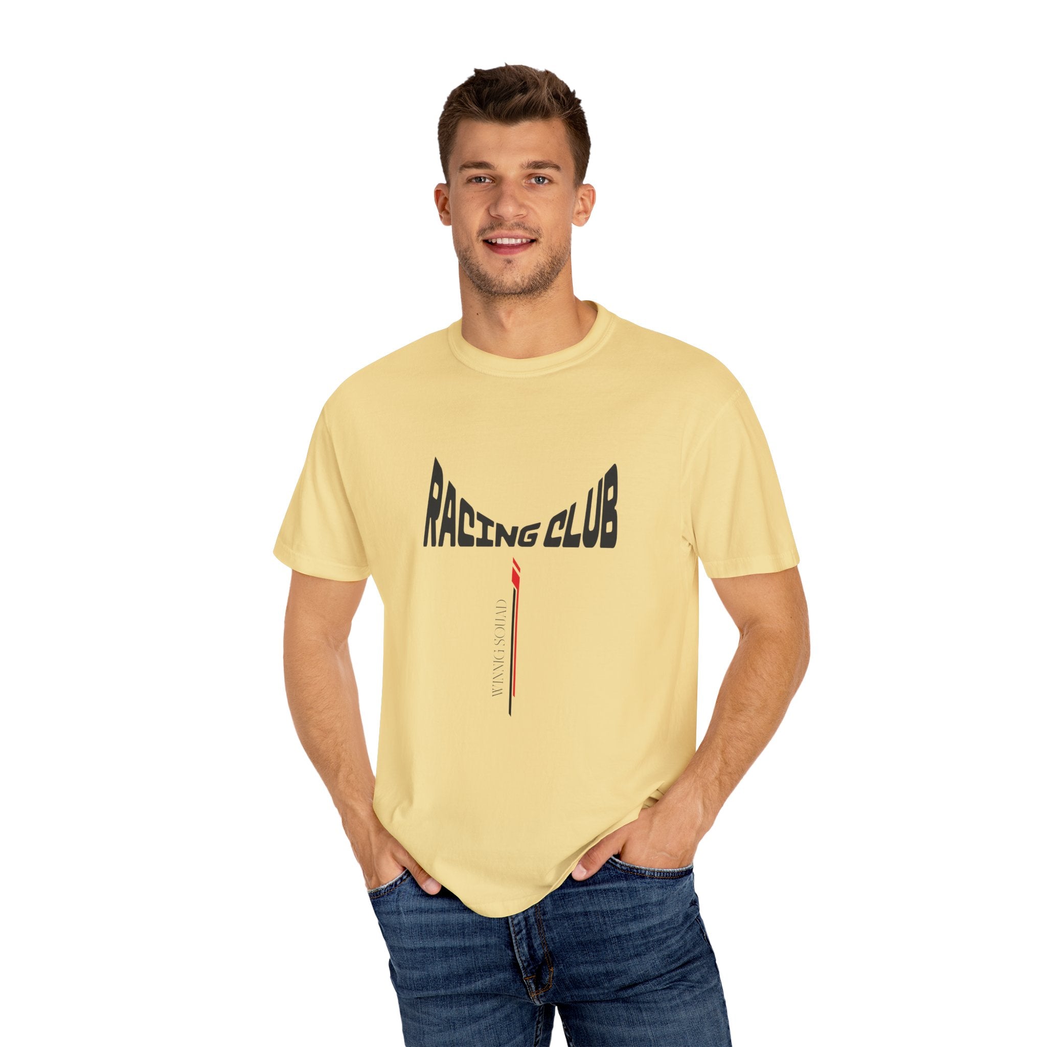 Racing Club T-shirt, Unisex Graphic Tee, Casual Wear, Sports Apparel, Birthday Gift, Vintage Style