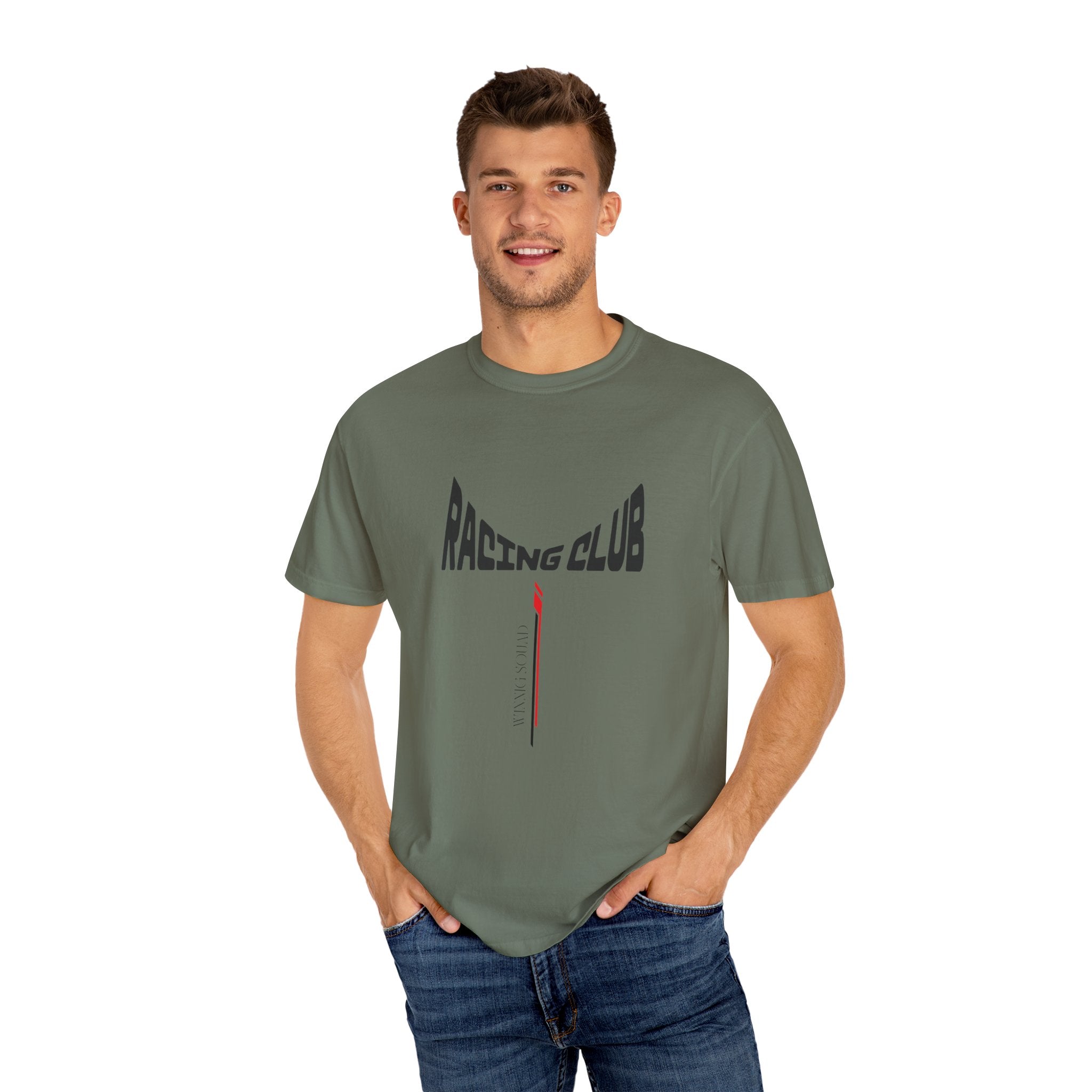 Racing Club T-shirt, Unisex Graphic Tee, Casual Wear, Sports Apparel, Birthday Gift, Vintage Style