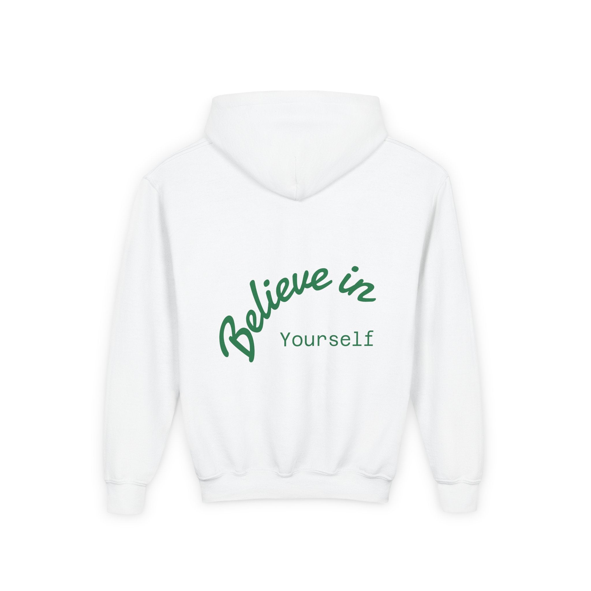 Youth Hooded Sweatshirt - Happy Soul Little Star, Believe in Yourself, Cozy Gift, Inspirational Apparel, Kids Hoodie, Positive Vibes