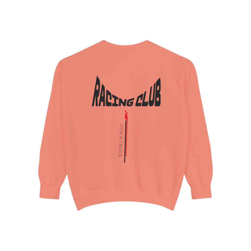 Racing Club Sweatshirt - Unisex Garment-Dyed Crewneck, Perfect for Motorsports Fans, Cozy Casual Wear, Gift for Racing Enthusiasts, [...]