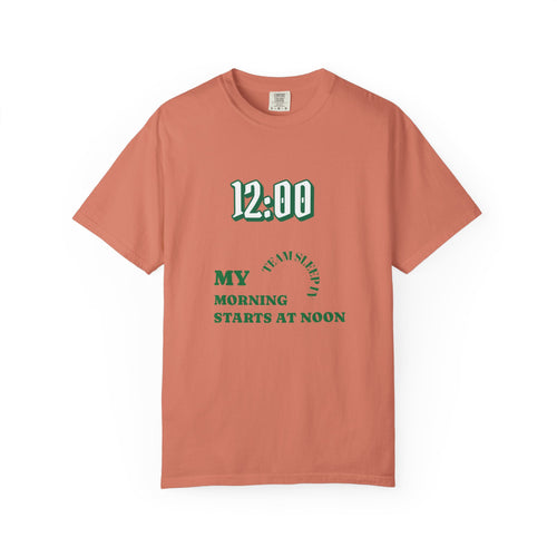 Brunch Vibes T-Shirt, Unisex Garment-Dyed Tee, Perfect for Lazy Mornings & Brunch Lovers, Gift for Foodies, Fun Weekend Wear|