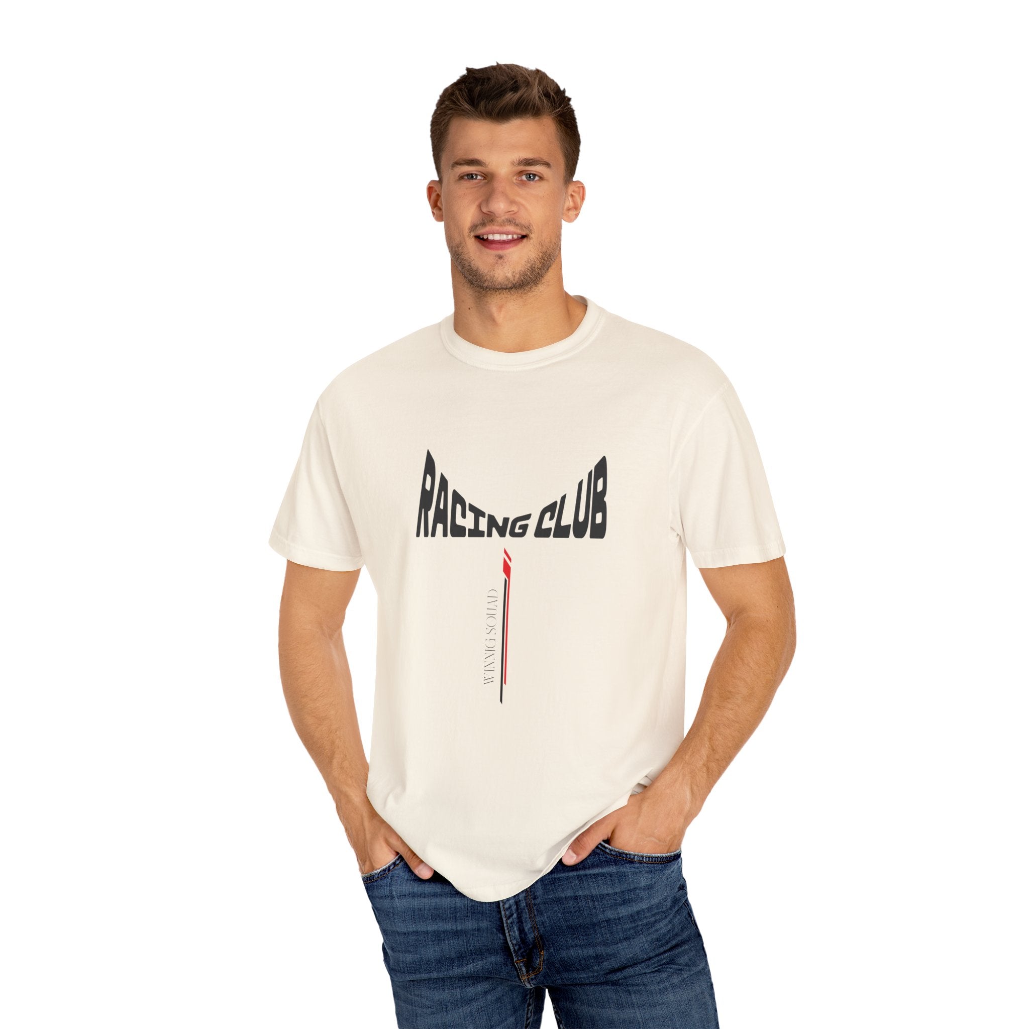 Racing Club T-shirt, Unisex Graphic Tee, Casual Wear, Sports Apparel, Birthday Gift, Vintage Style